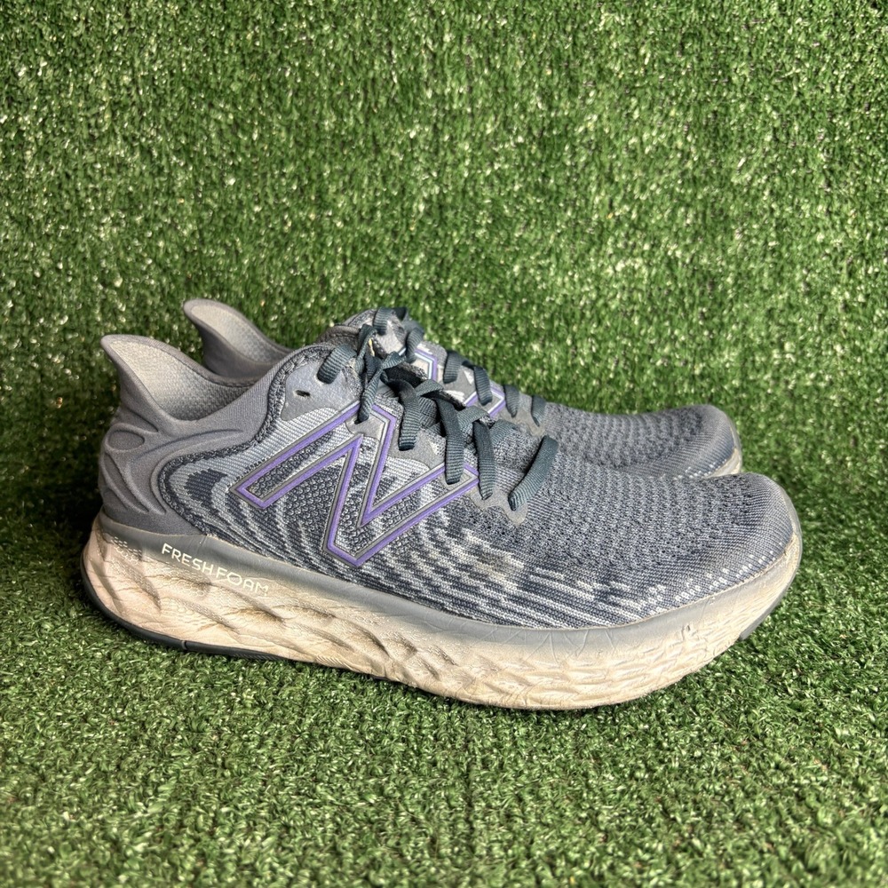 New Balance Fresh Foam 1080 v11 Knit Athletic Running Sneakers Gray Womens Sz 8‎